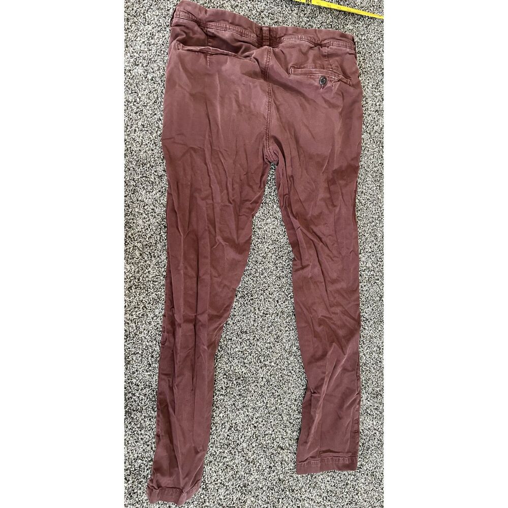 American Eagle Outfitters washed red rust slim-fit extreme flex jeans 32x30
